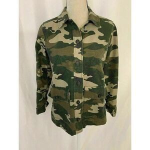 Me. N. U. Girls Camouflage Long Sleeve jacket